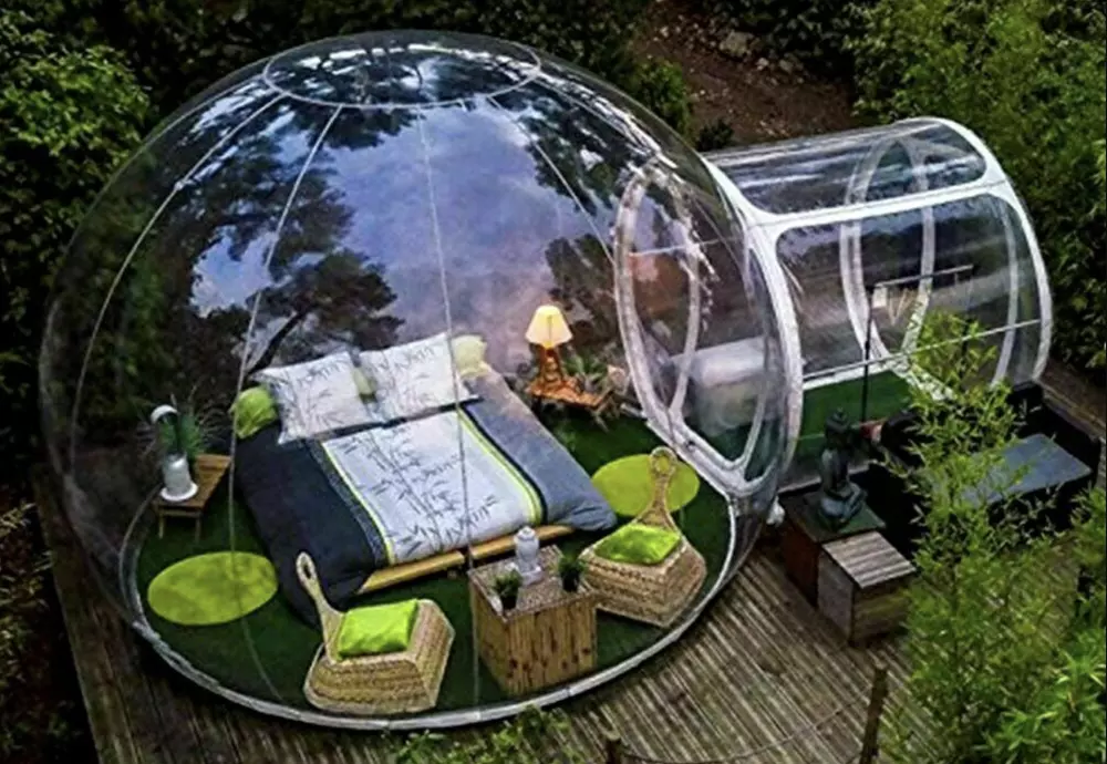 bubble tent pop up